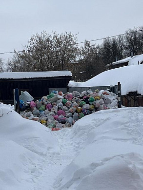 Многочисленные жалобы на некачественный вывоз мусора